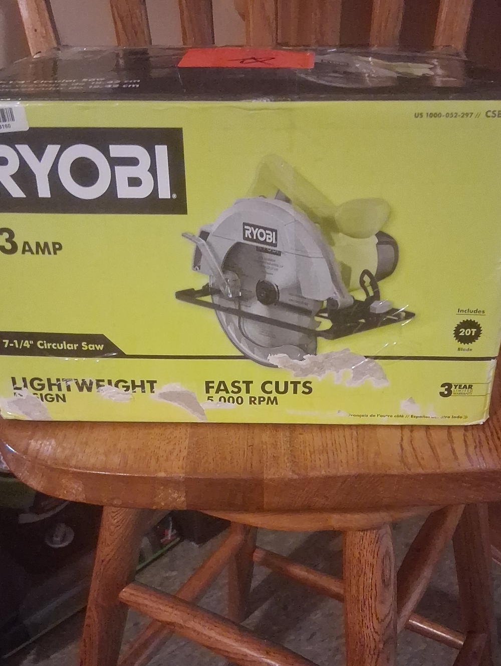 Yellow Circular Saw - Lightweight Fast Cuts